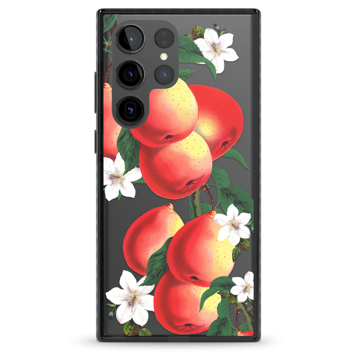 Vintage Painted Peaches Impact Phone Case for Samsung Galaxy S24 Ultra , Samsung Galaxy S23 Ultra, Samsung Galaxy S22 Ultra