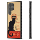 Tournee du Chat Noir Poster Impact Phone Case for Samsung Galaxy S24 Ultra , Samsung Galaxy S23 Ultra, Samsung Galaxy S22 Ultra