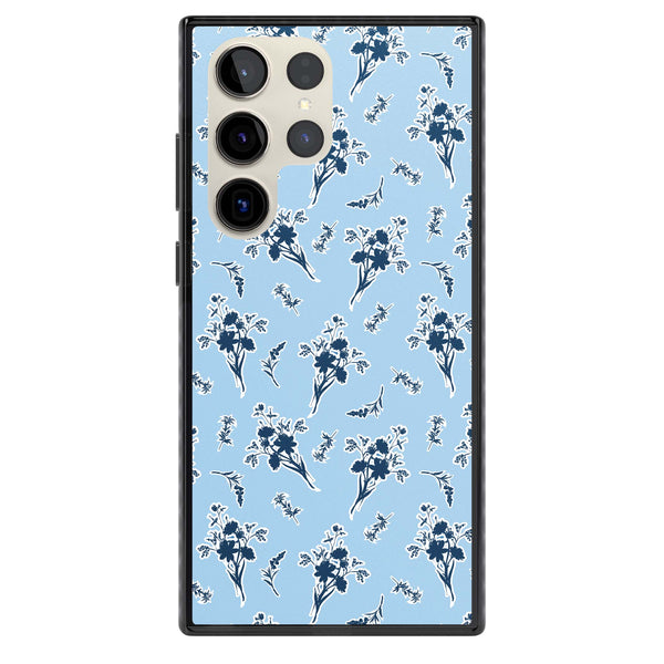 Blue Sticker Wildflowers