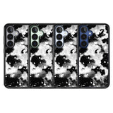 Black & White Acid Wash Tie-Dye Pattern