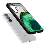 Emerald Green Gemstone Crystal Clear Design
