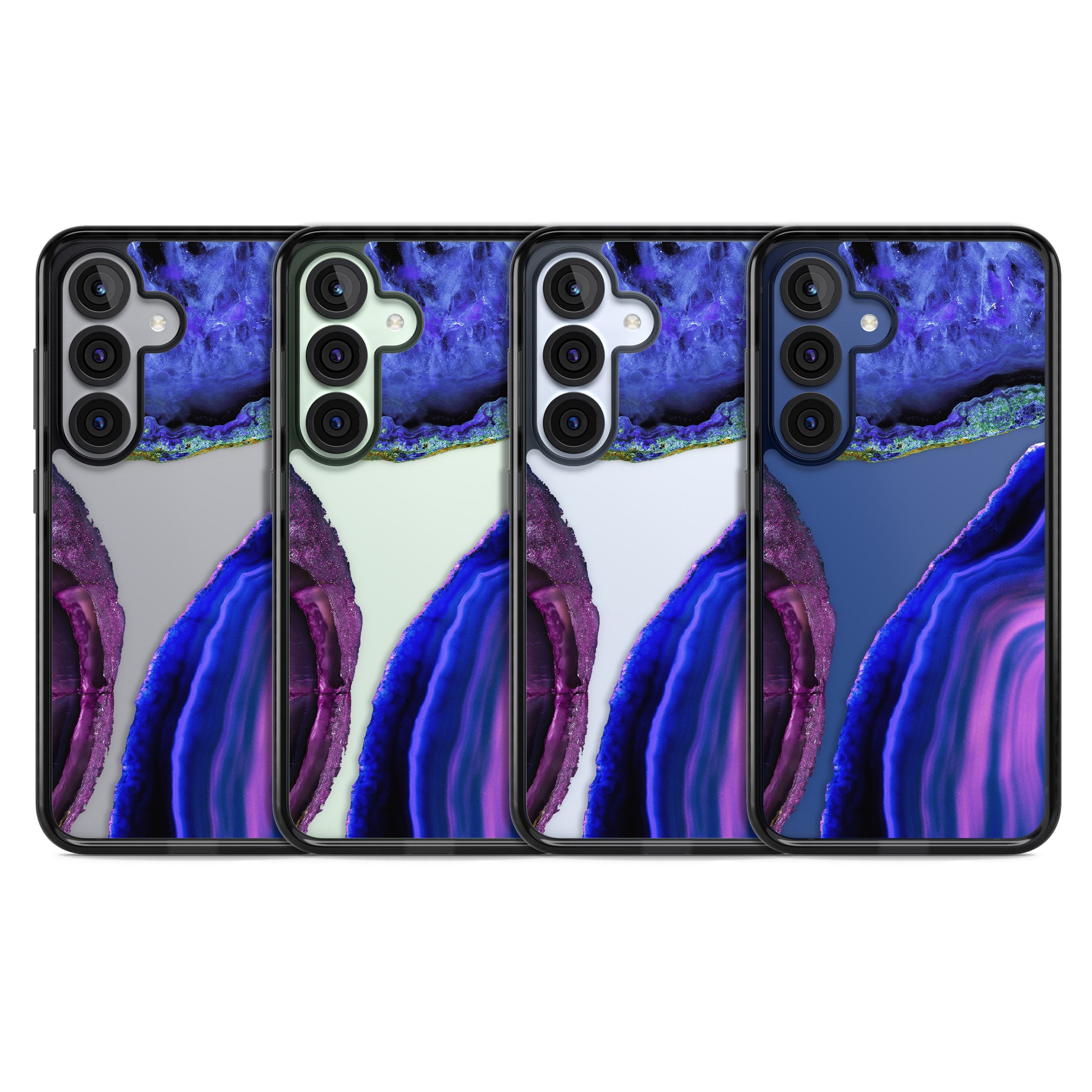 Violet Agate Slice