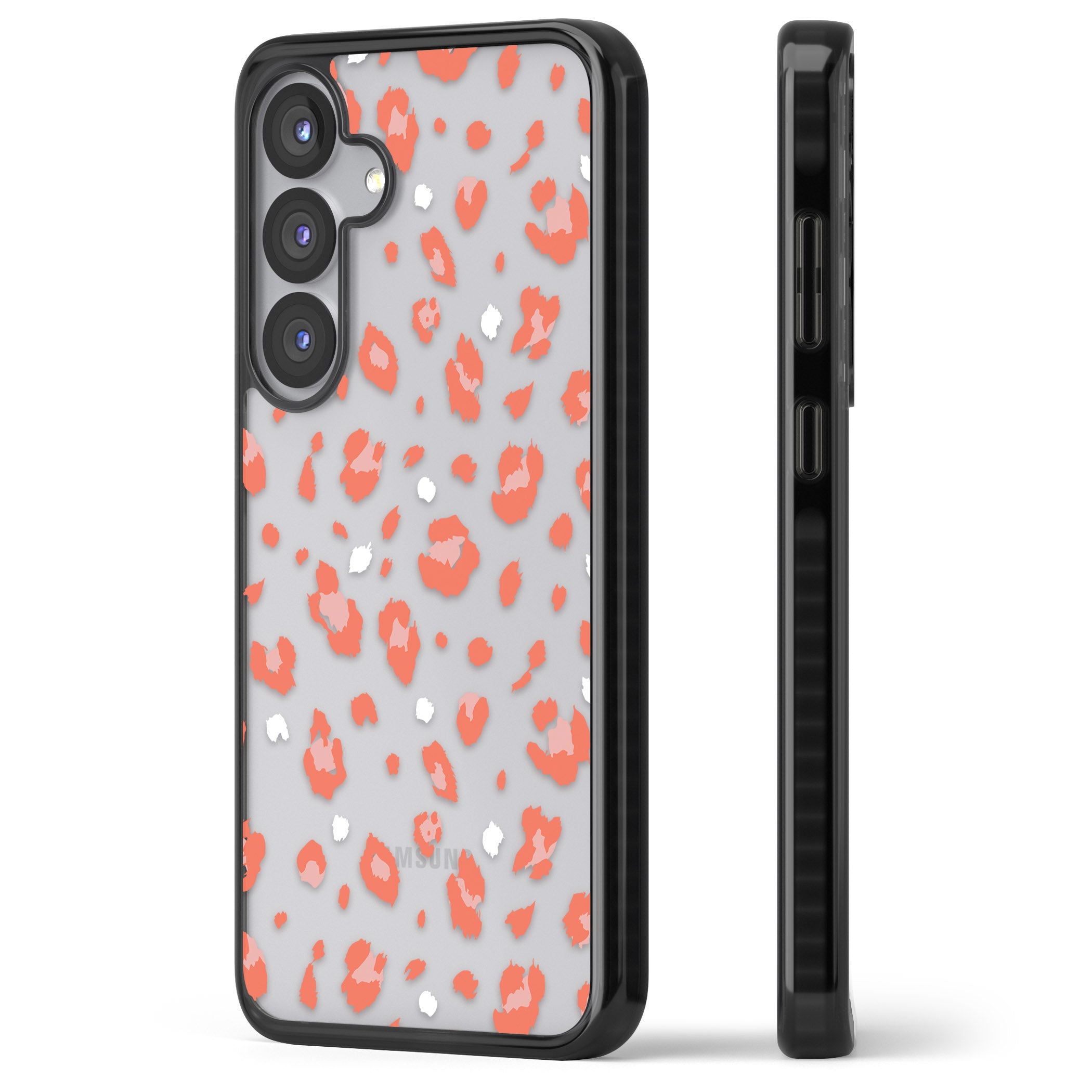 Two Colour Jaguar Transparent Animal Print