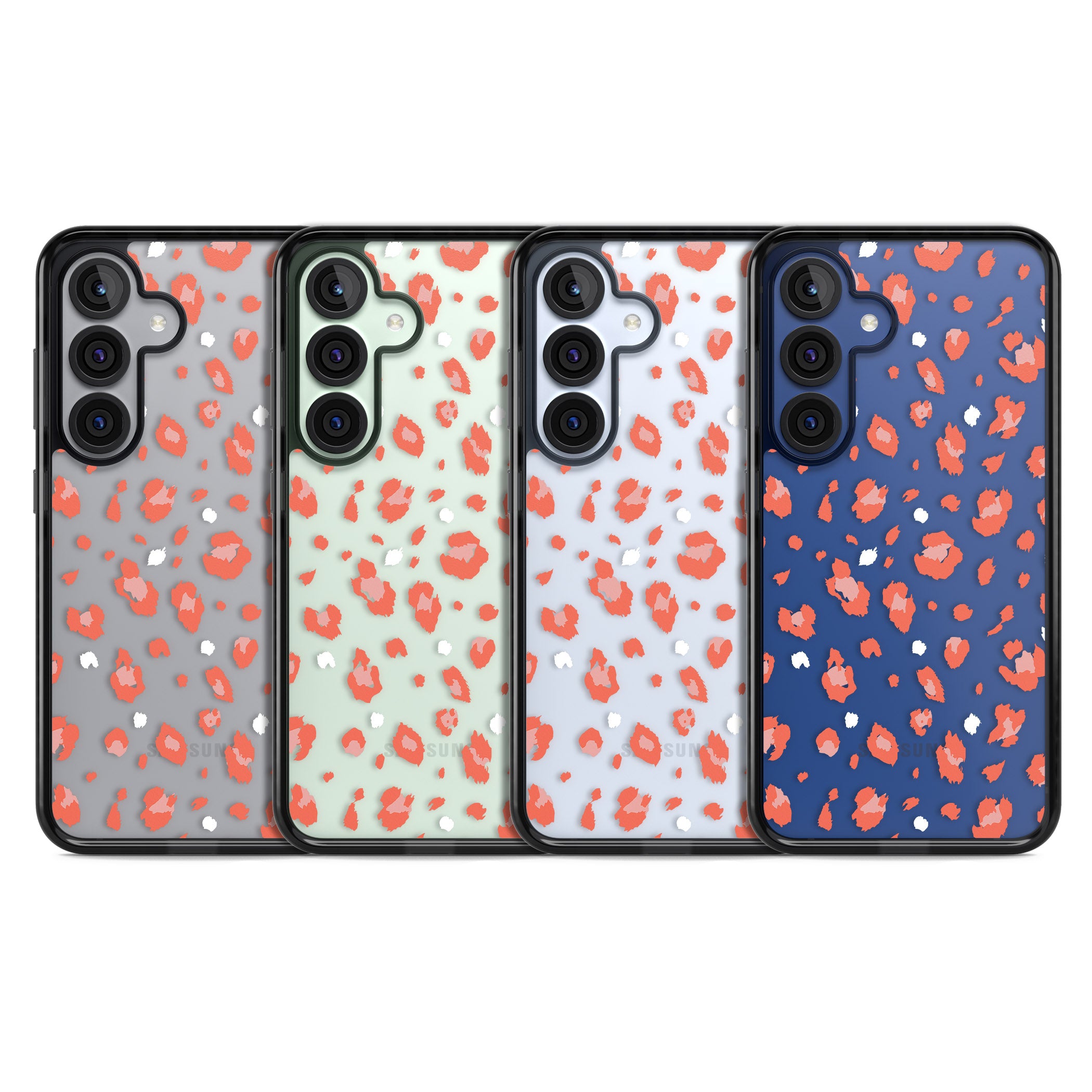 Two Colour Jaguar Transparent Animal Print
