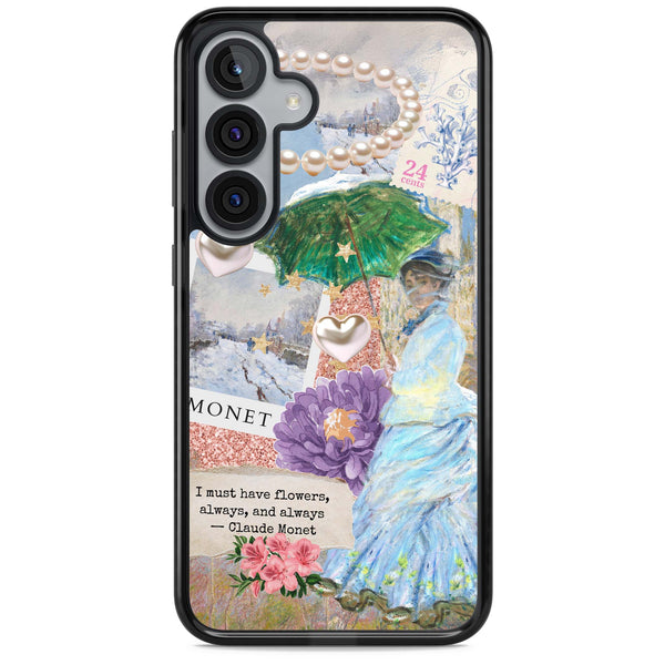 Monet 'Must Have Flowers' Collage