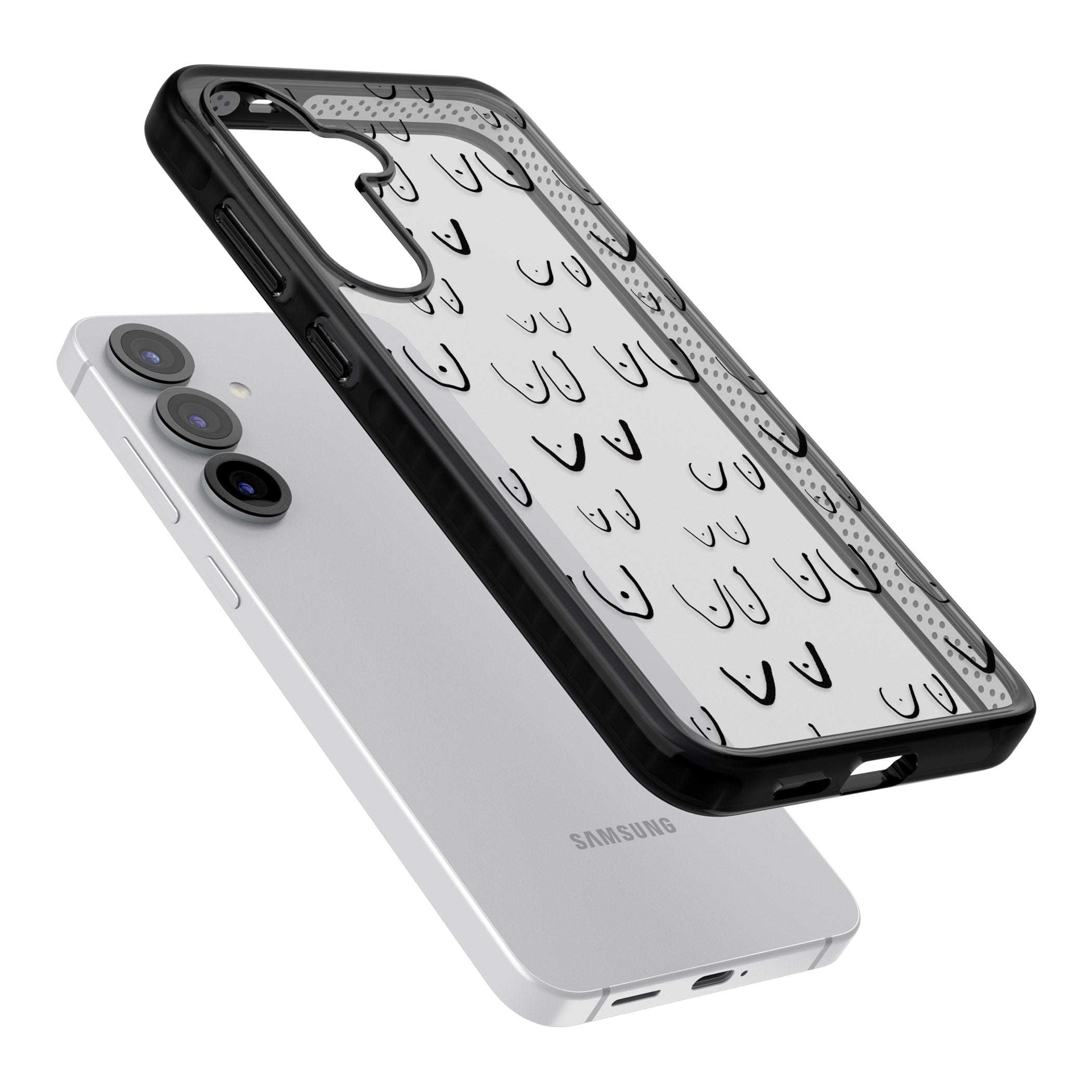 Boob Pattern (Black)