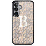 Personalised Subtle Monogram Abstract Floral