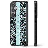 Personalised Blue Leopard Spots