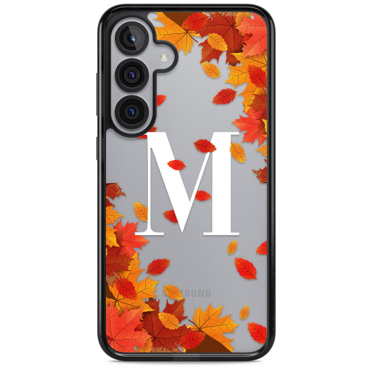 Personalised Monogram Autumn Leaves