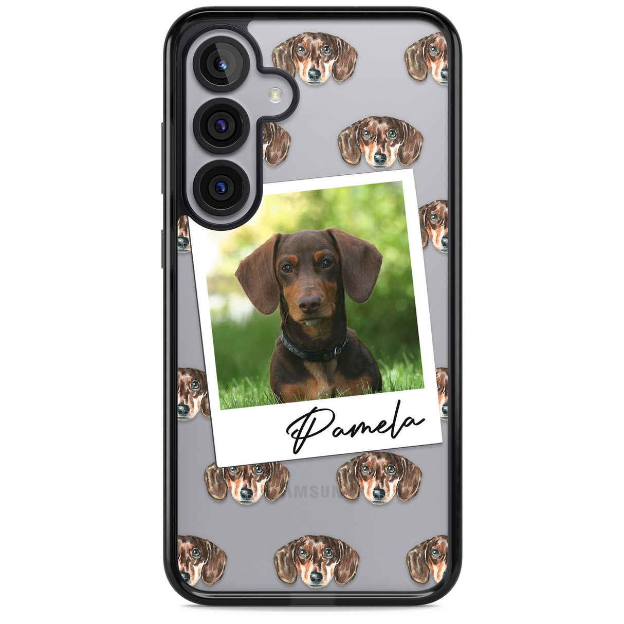 Personalised Dachshund, Brown - Dog Photo