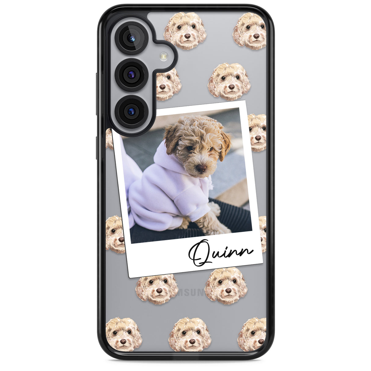 Personalised Cockapoo, Cream - Dog Photo