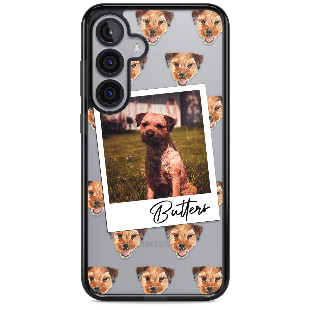 Personalised Border Terrier - Dog Photo