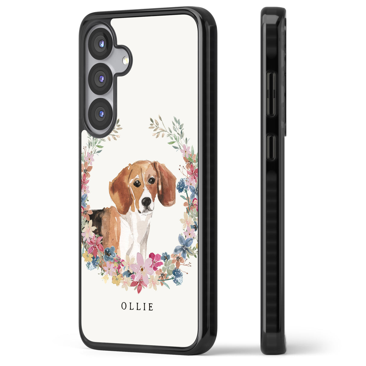 Personalised Beagle - Watercolour Dog Portrait