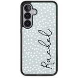 Personalised Vertical Cursive & Dots