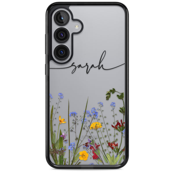 Personalised Wildflower Script