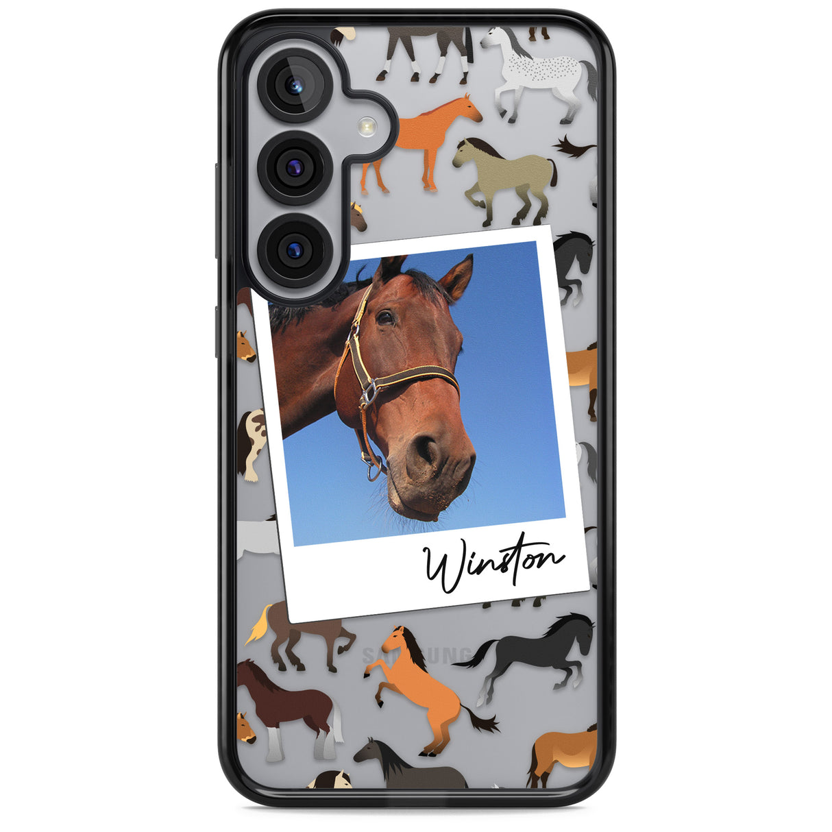 Personalised Horse Polaroid