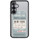 Personalised Vintage USA Luggage Tag