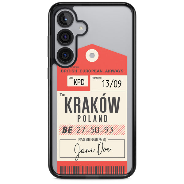 Personalised Vintage Luggage Tag
