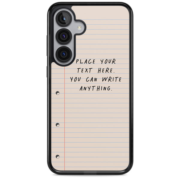 Personalised Lined Paper