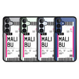 Personalised Pink Malibu Boarding Pass