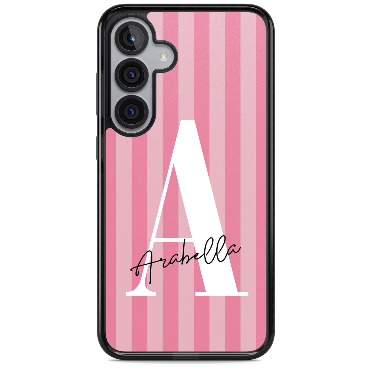 Personalised Pink on Pink Stripes