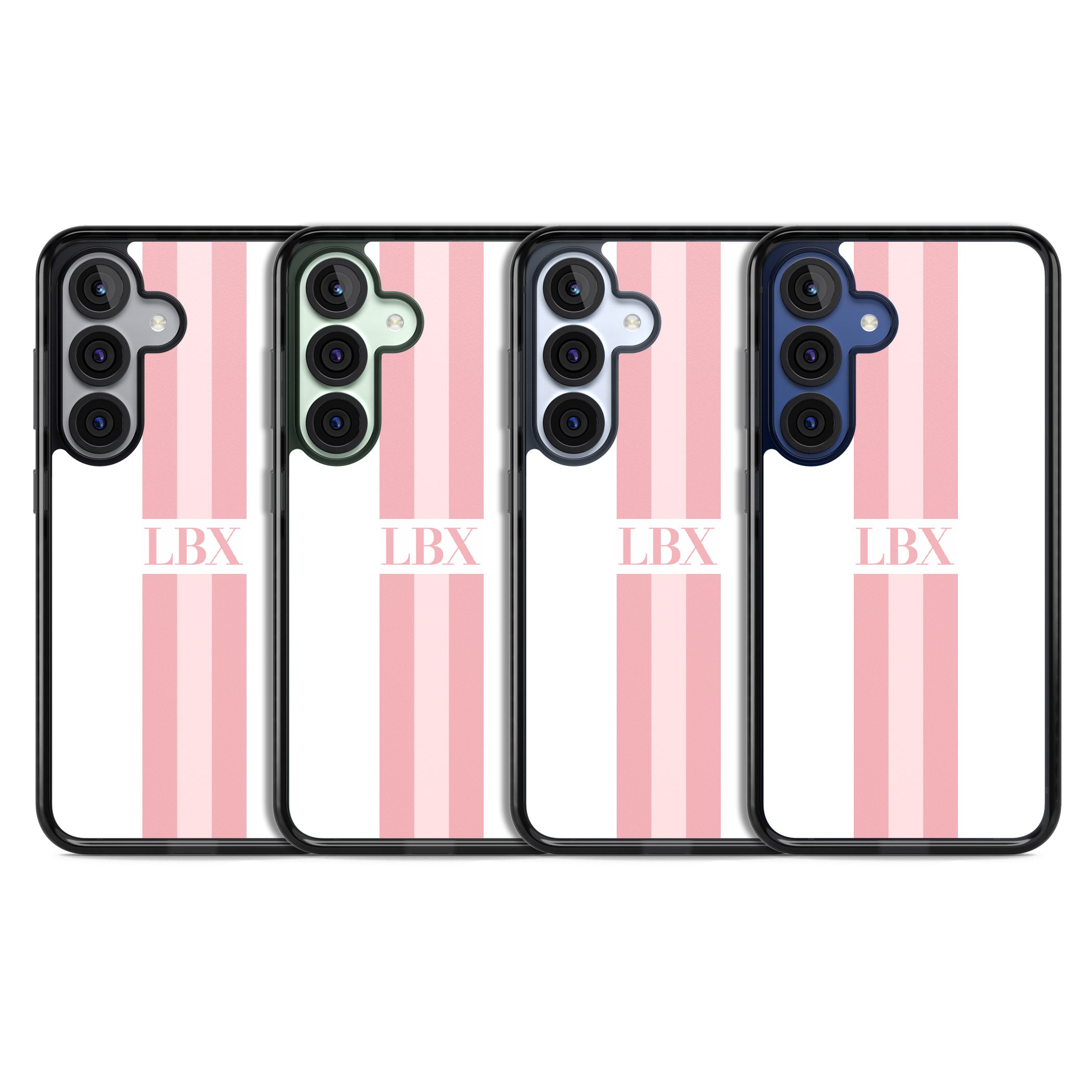 Personalised Minimal Pink Stripe