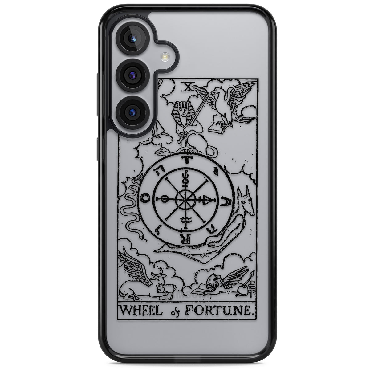 Personalised Wheel of Fortune Tarot Card - Transparent