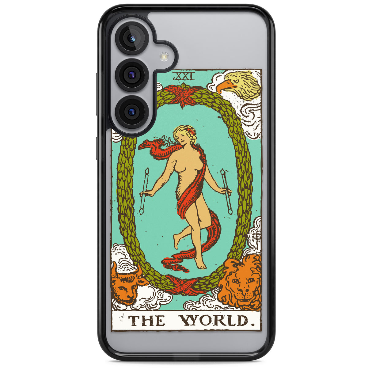 Personalised The World Tarot Card - Colour