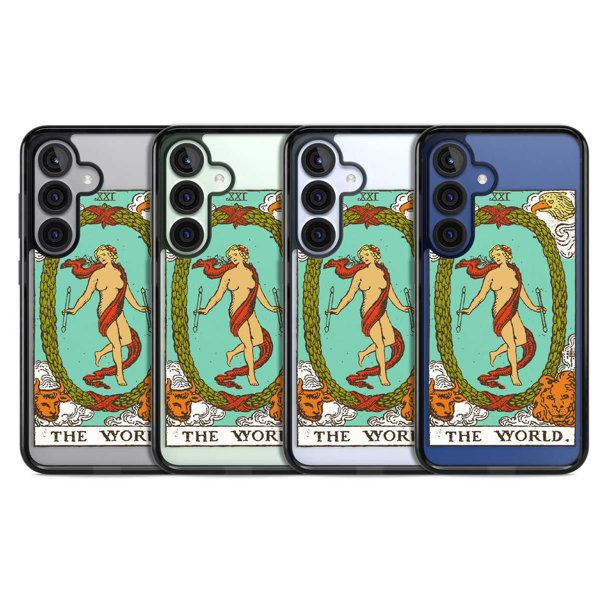Personalised The World Tarot Card - Colour