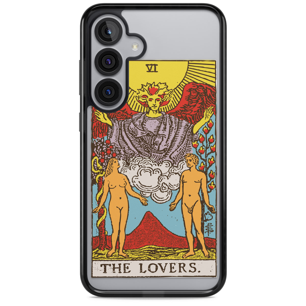 Personalised The Lovers Tarot Card - Colour