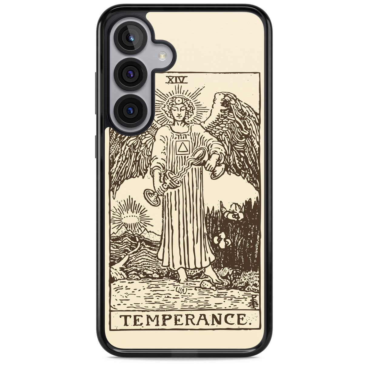 Personalised Temperance Tarot Card - Solid Cream