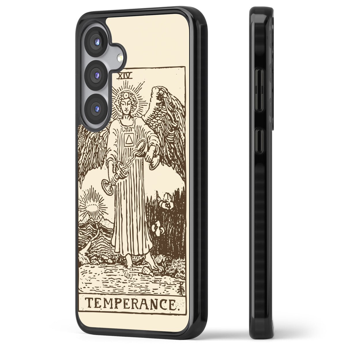 Personalised Temperance Tarot Card - Solid Cream