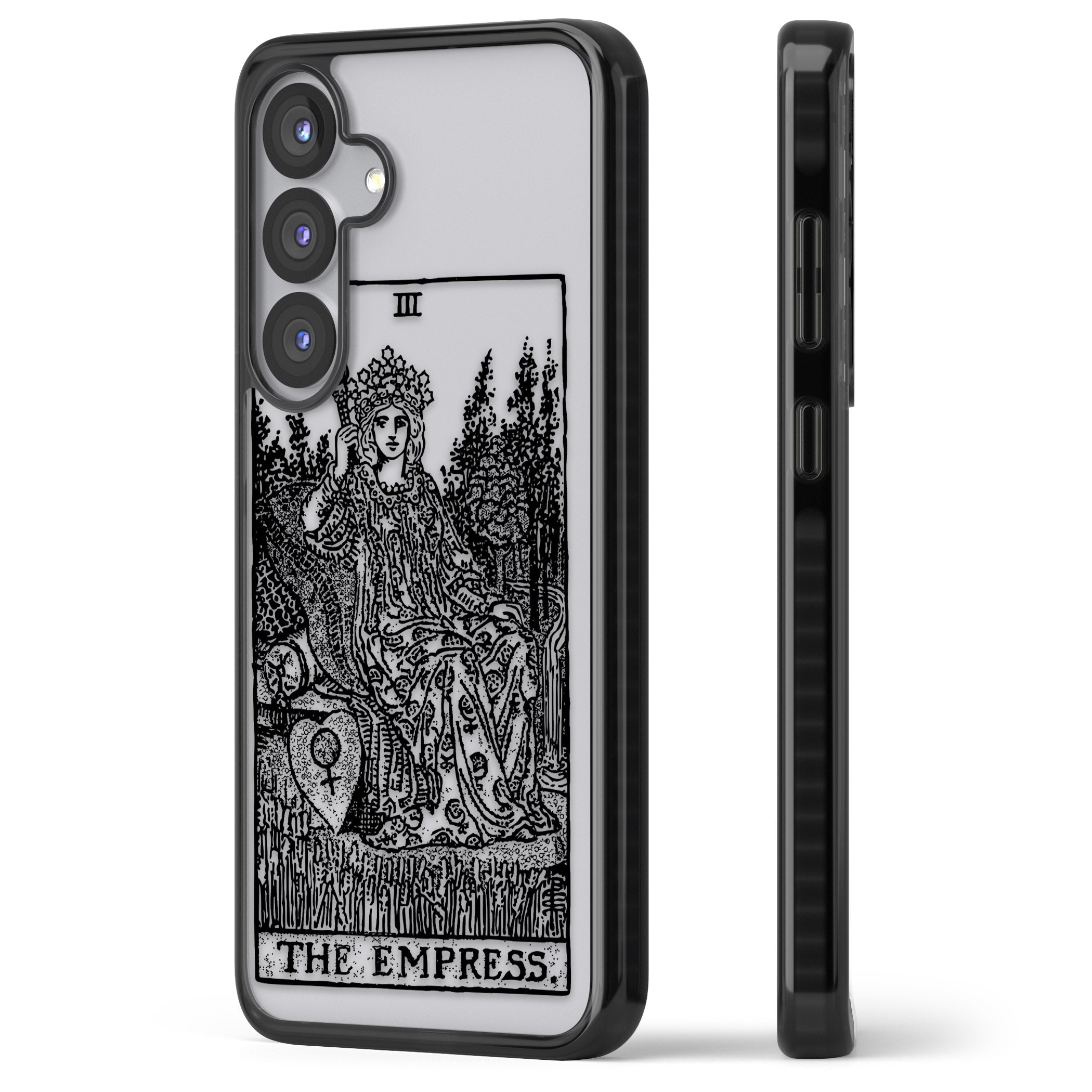Personalised The Empress Tarot Card (Clear)