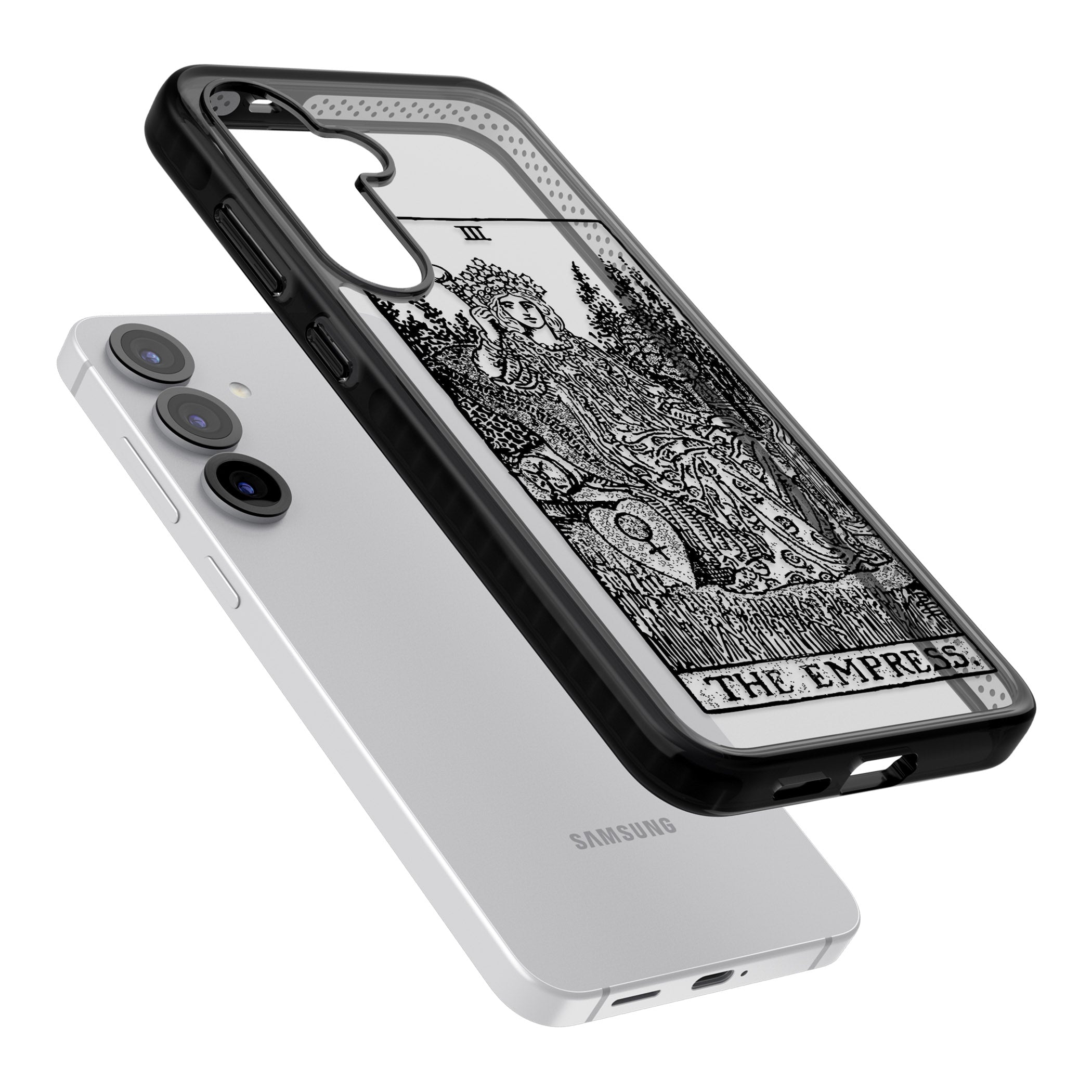 Personalised The Empress Tarot Card (Clear)
