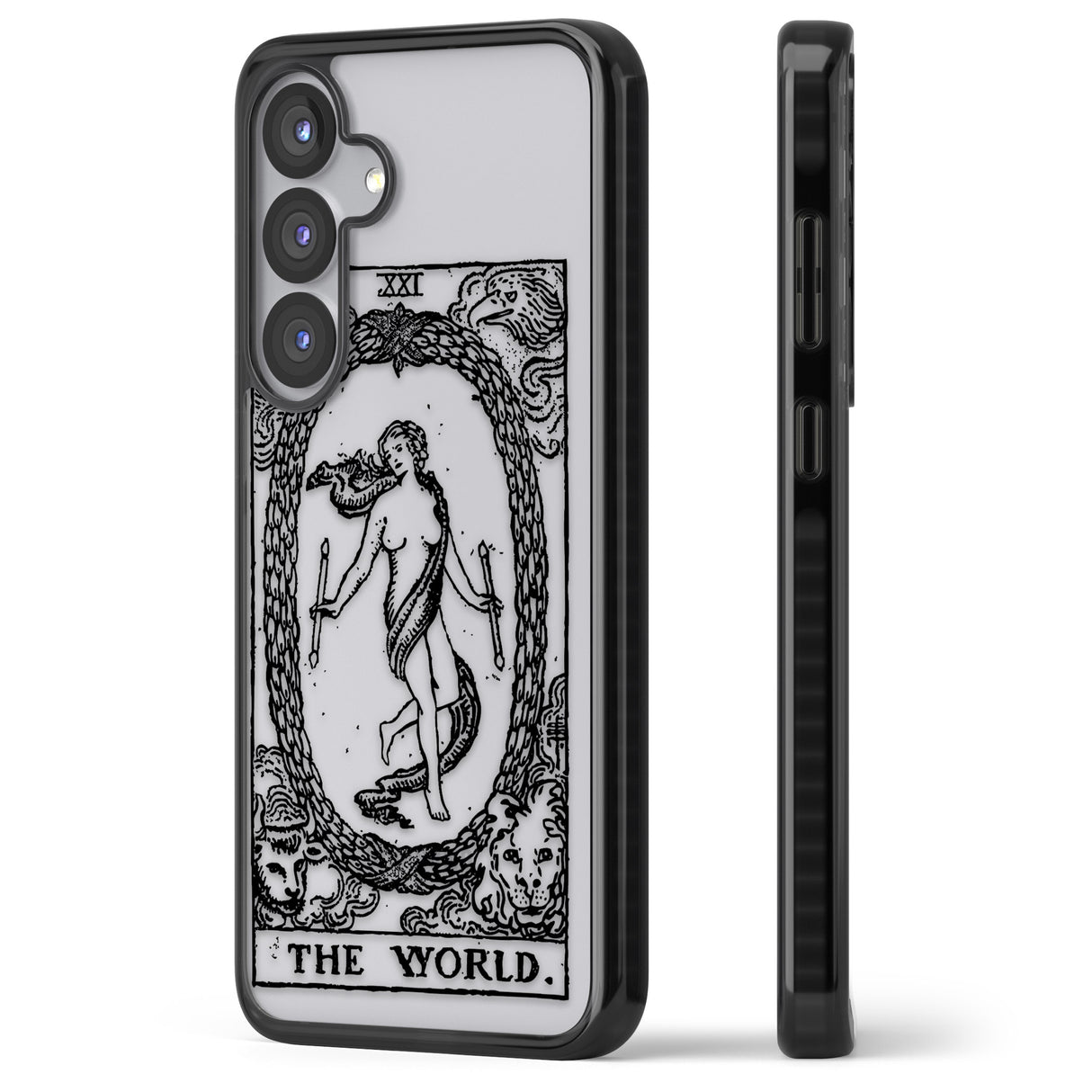 Personalised The World Tarot Card - Transparent