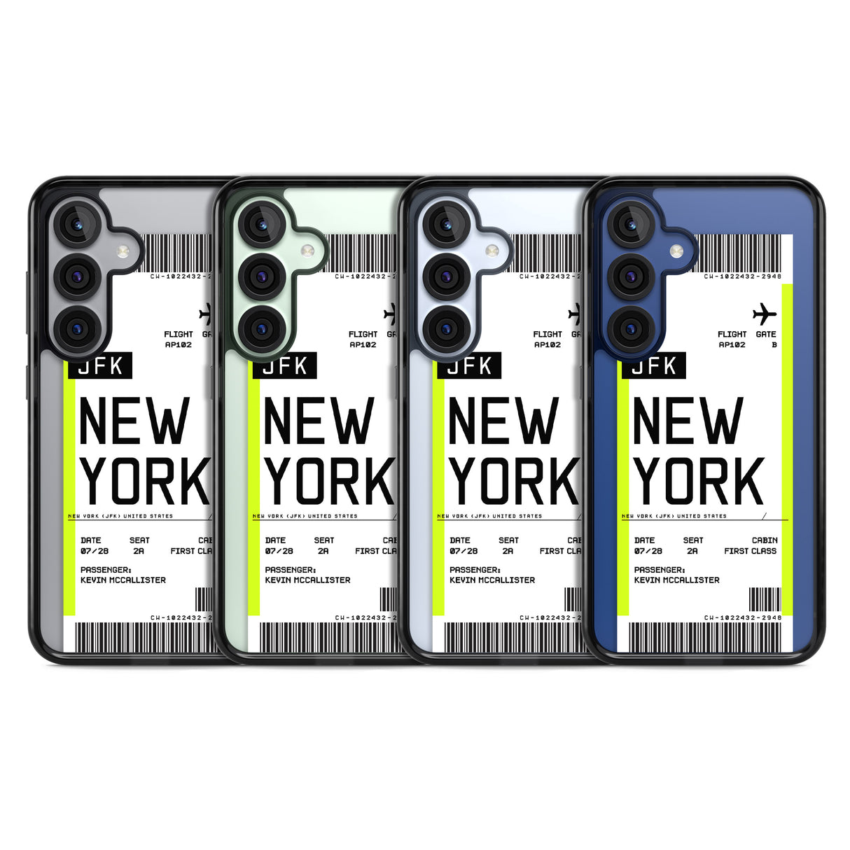 Personalised New York Boarding Pass