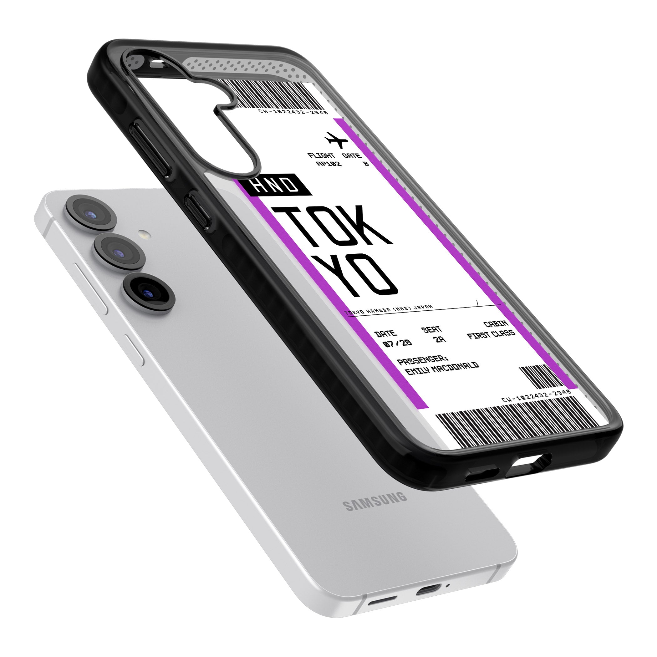 Personalised Tokyo Boarding Pass