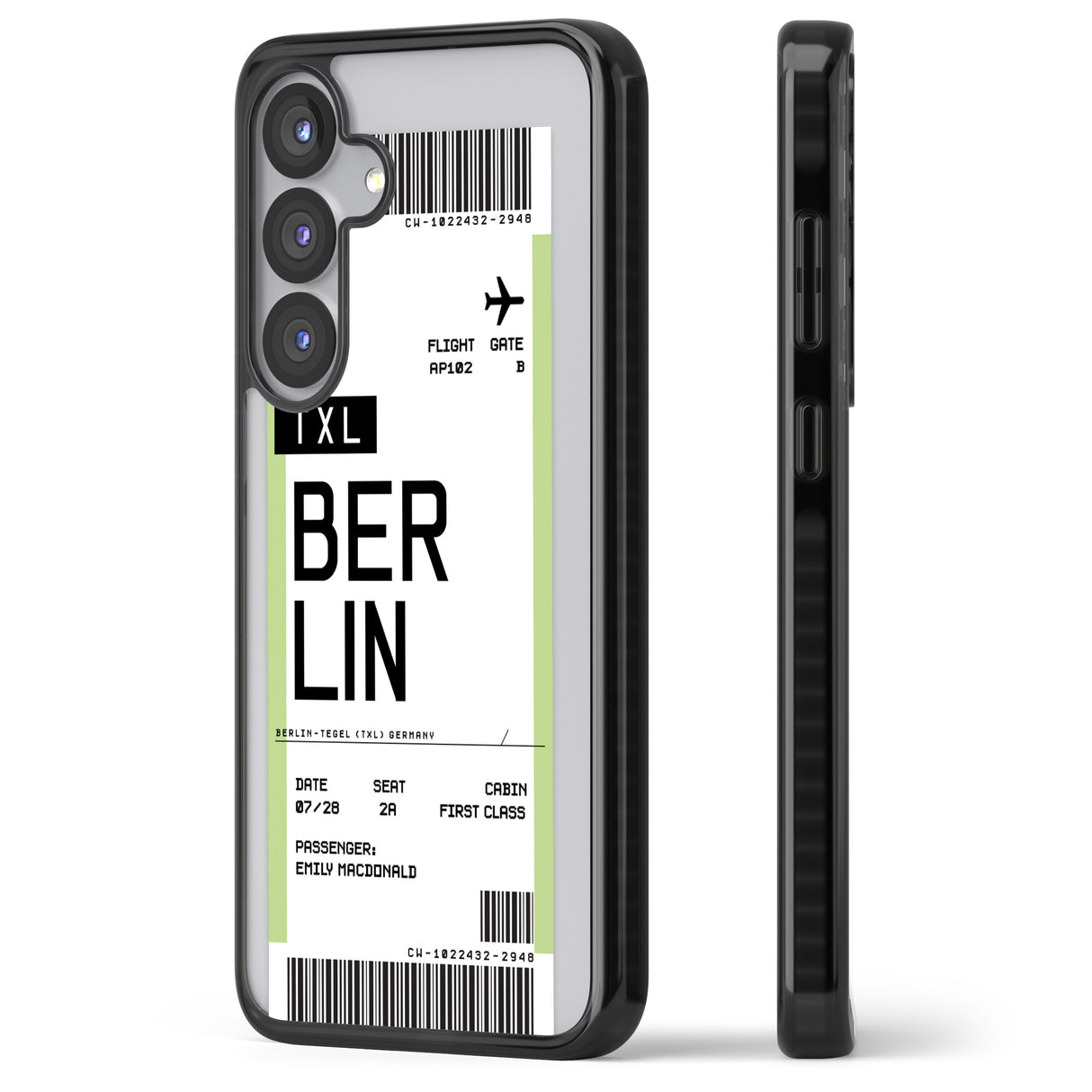 Personalised Berlin Boarding Pass