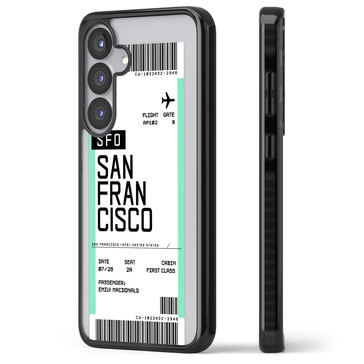 Personalised San Francisco Boarding Pass