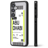 Personalised Abu Dhabi Boarding Pass