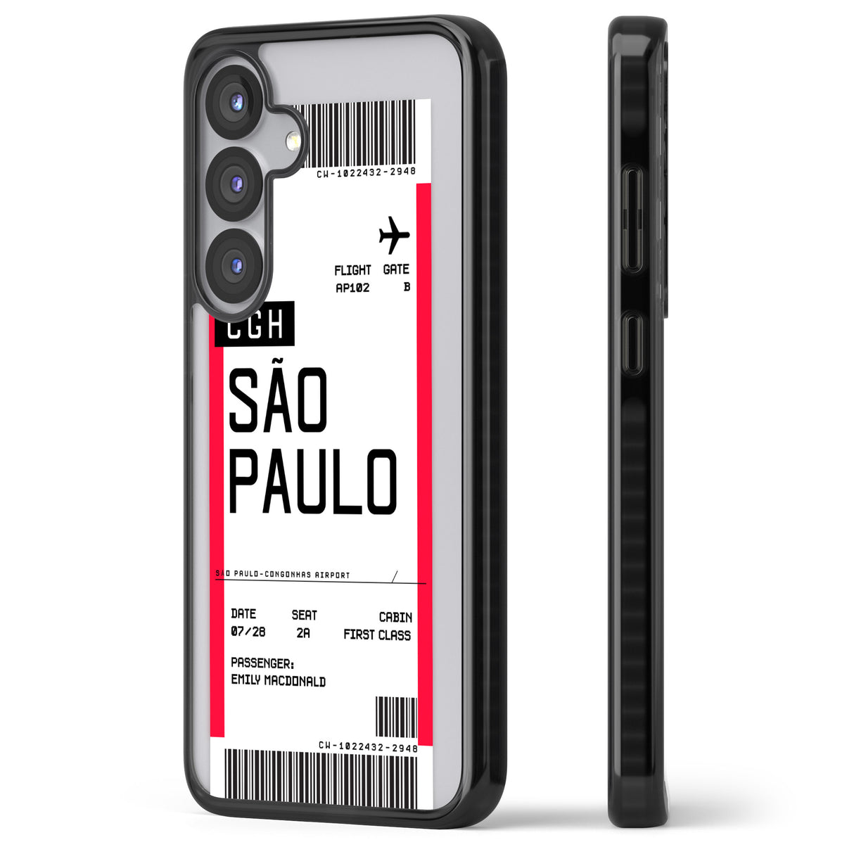 Personalised São Paulo Boarding Pass