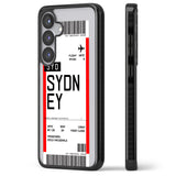 Personalised Sydney Boarding Pass