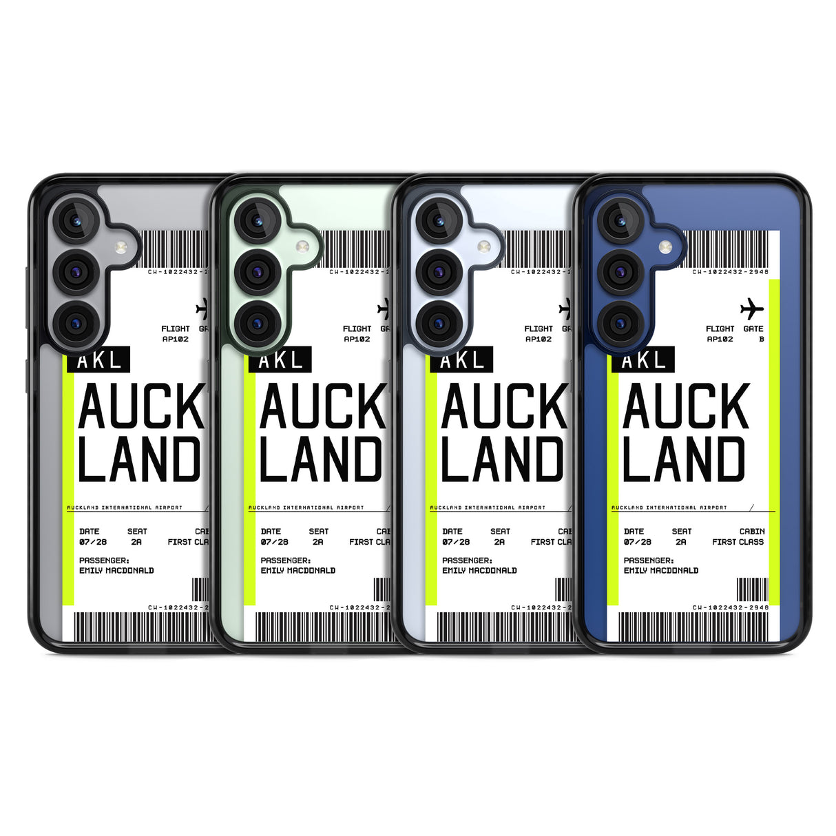 Personalised Auckland Boarding Pass