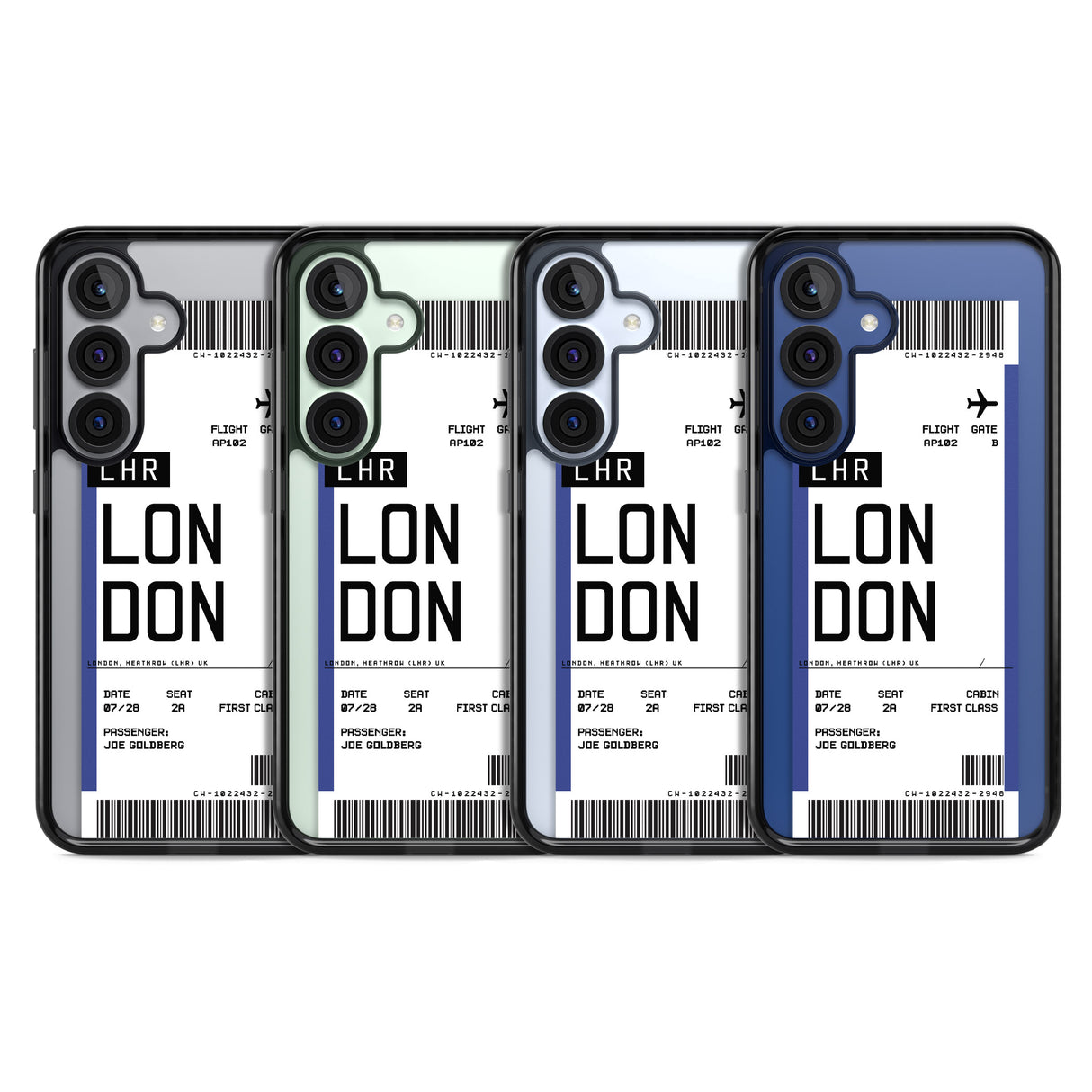 Personalised London Boarding Pass