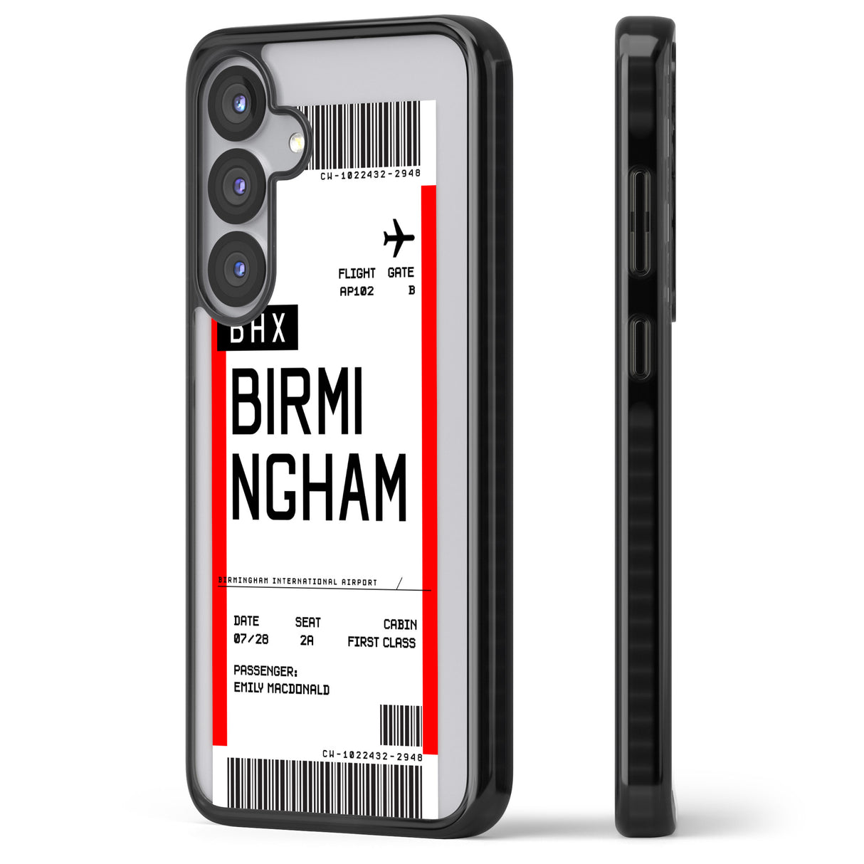 Personalised Birmingham Boarding Pass