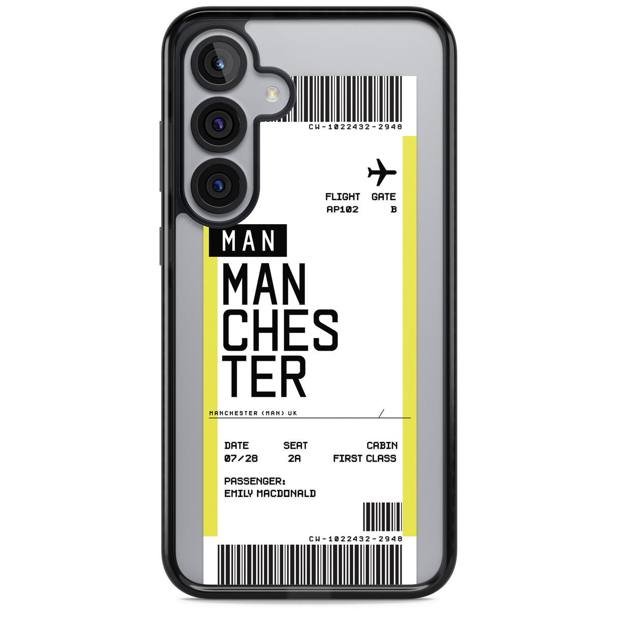 Personalised Manchester Boarding Pass