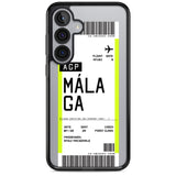 Personalised Málaga Boarding Pass