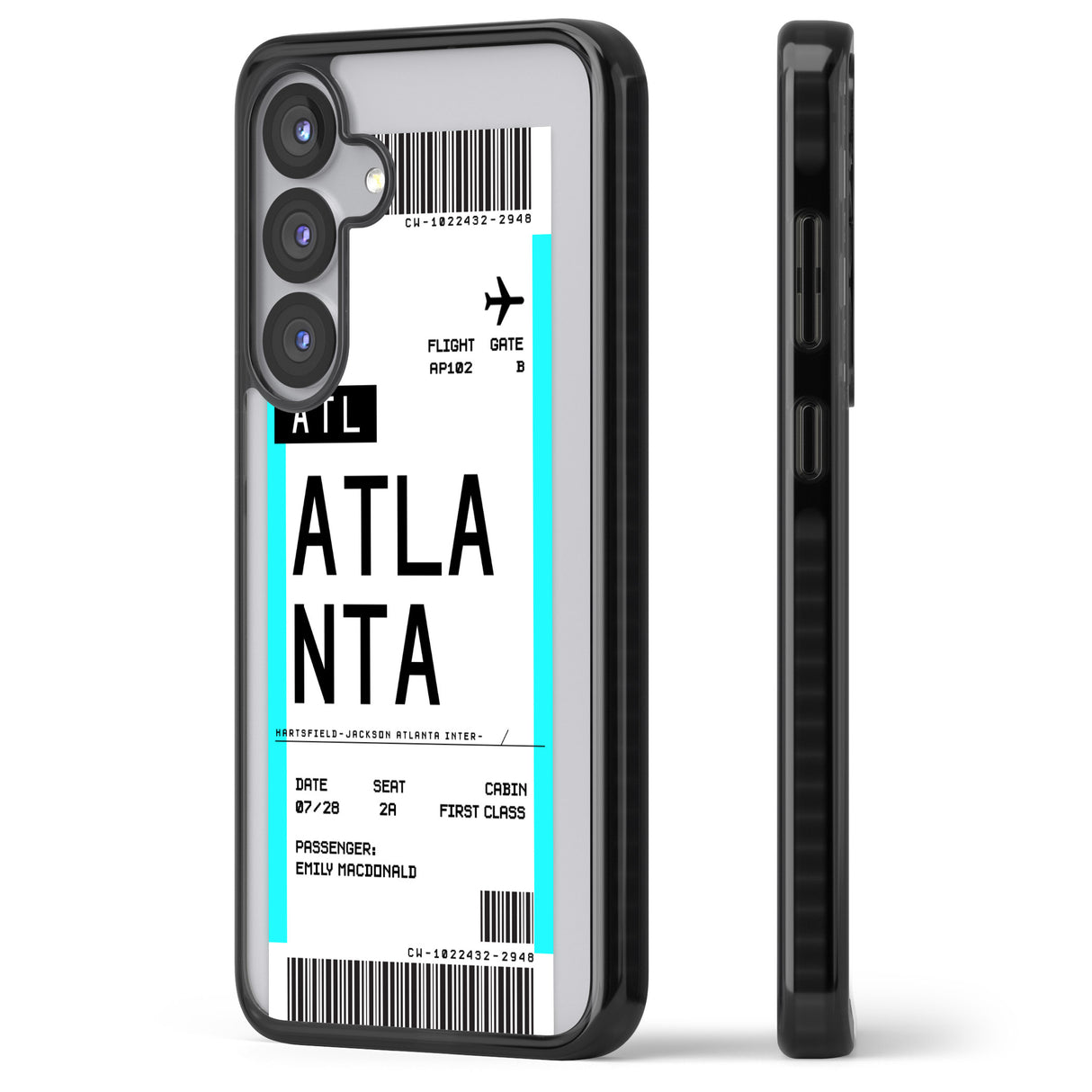 Personalised Atlanta Boarding Pass