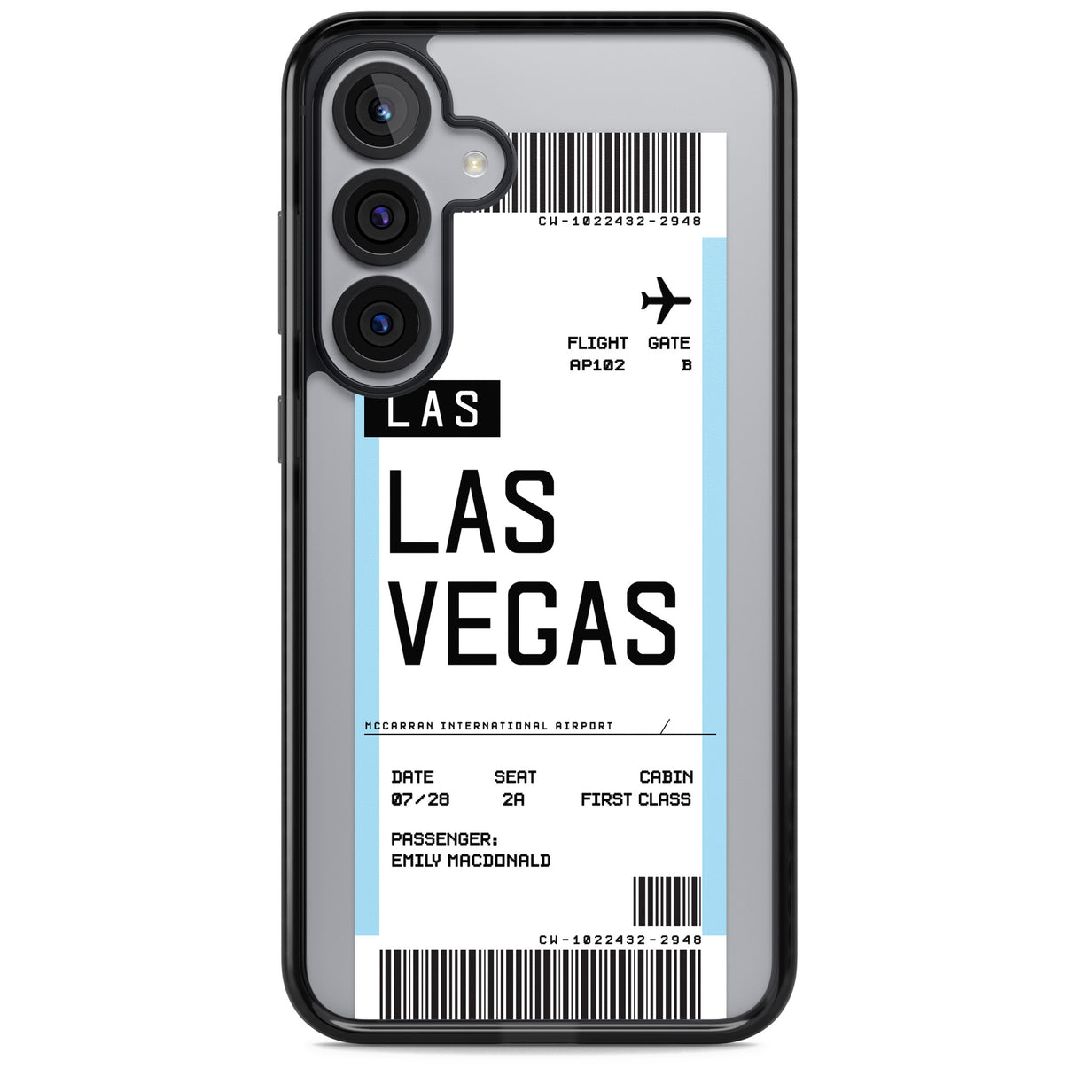 Personalised Las Vegas Boarding Pass