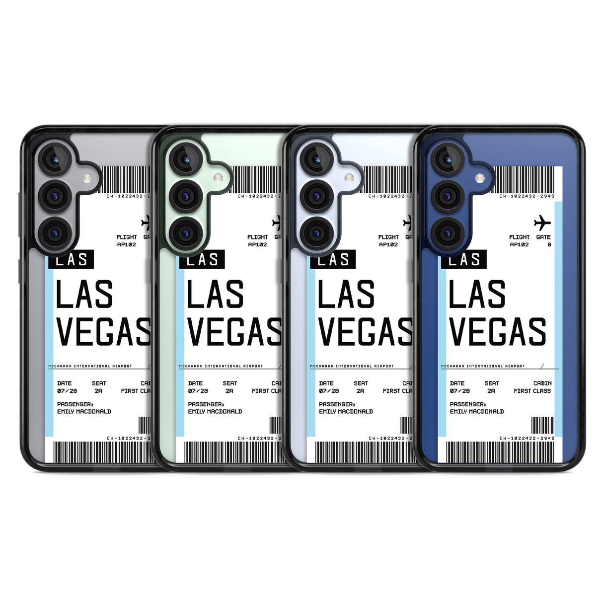 Personalised Las Vegas Boarding Pass